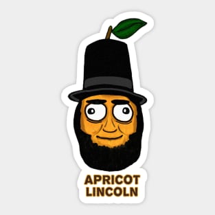 APRICOT LINCOLN Sticker